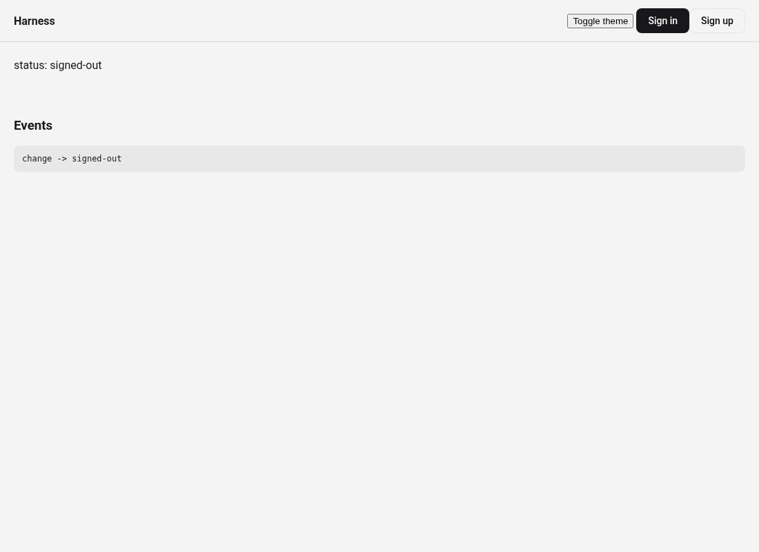 Embedded Auth UI Sign in button on your own origin